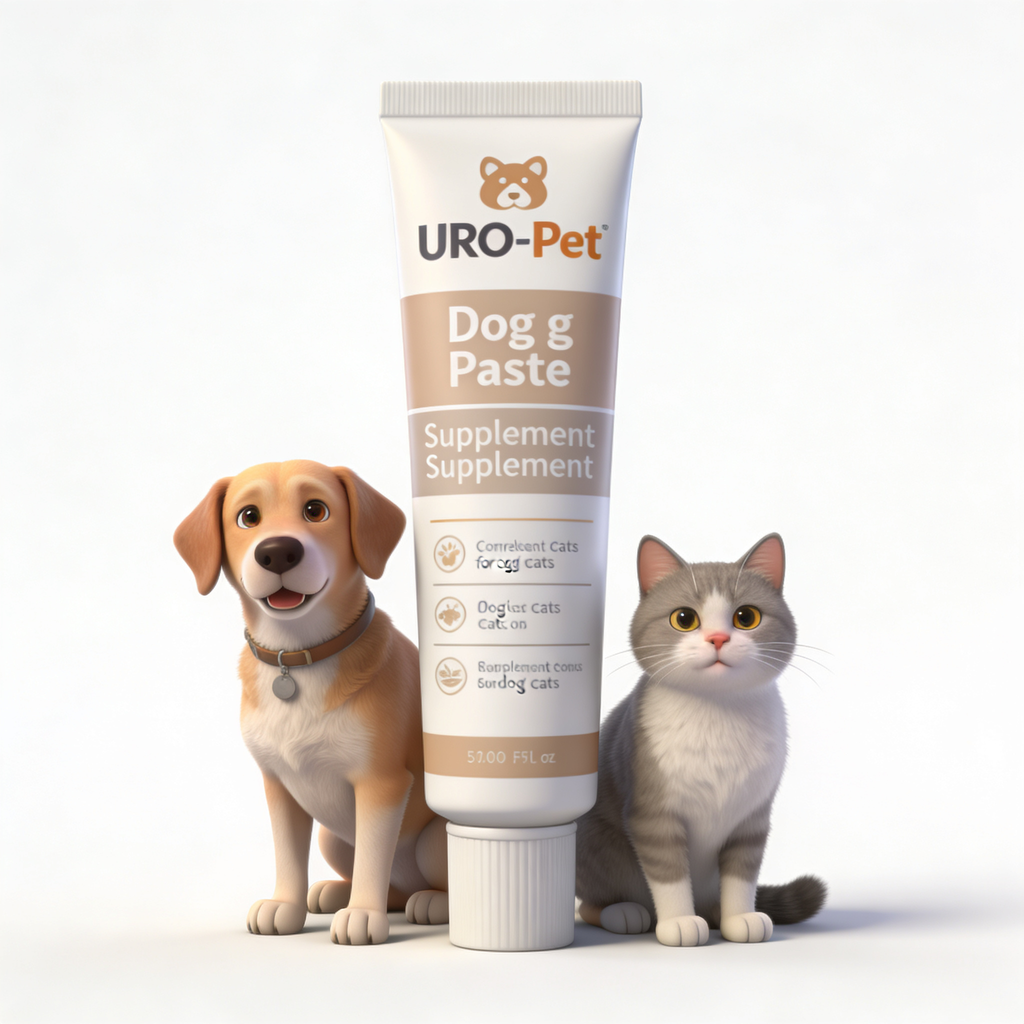Livoratg Uro-Pet Paste | 3er Pack | 3 x 120 g | Ergänzungsfuttermittel für Hunde und Katzen | Zur Unterstützung der Gesundheit der Harnwege | Mit der Aminosäure DL-Methionin